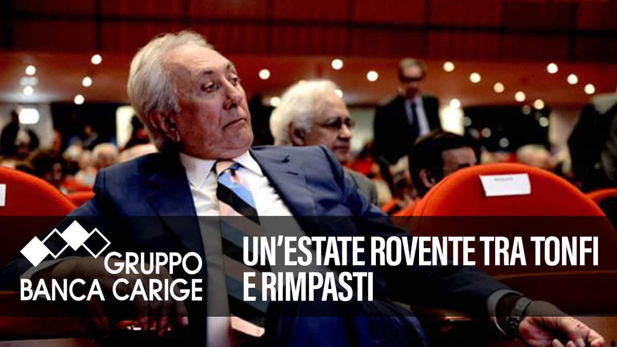 Carige: un'estate rovente tra tonfi e rimpasti.