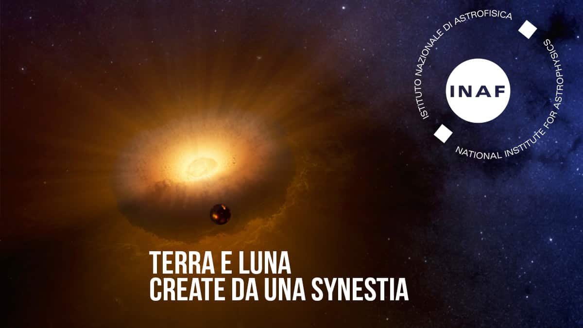 Terra e Luna create da una synestia.